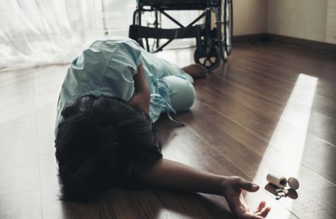 病棟での倒れ検知